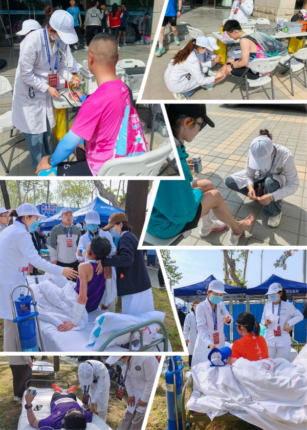 驰骋春日赛道，校医倾情护航 